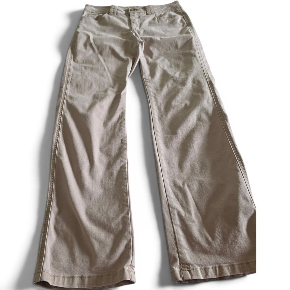 Lee Classic Fit Straight Leg Pants Women's 6 Med Tan 2017-19